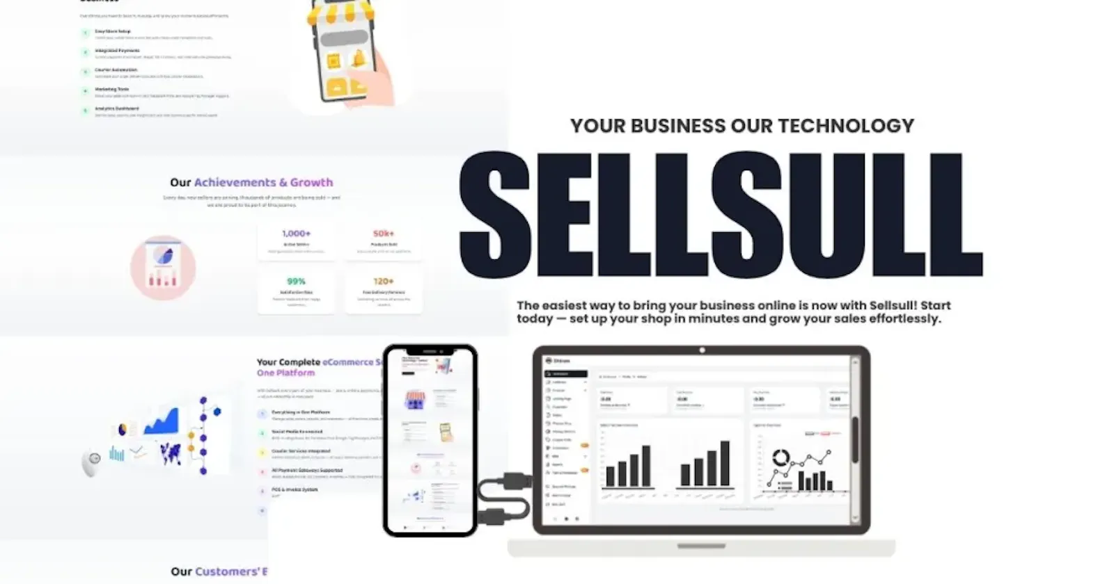 Sellsull- build your modern e-commerce screenshot 1