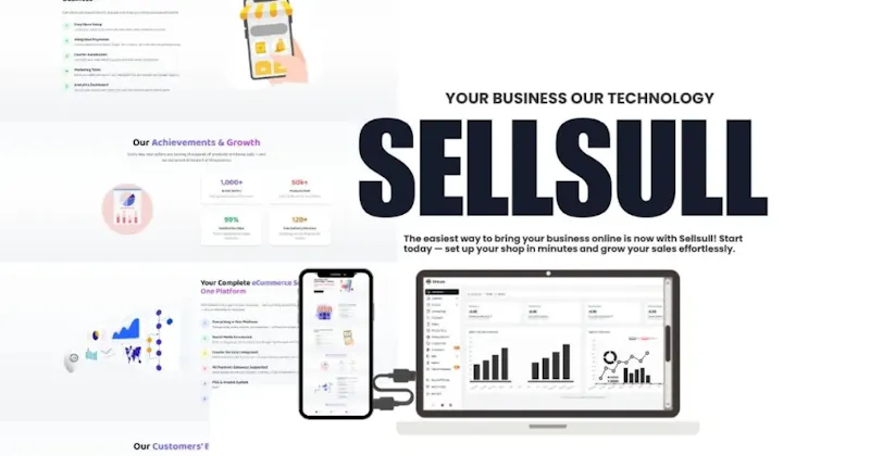 Sellsull- build your modern e-commerce screenshot 1