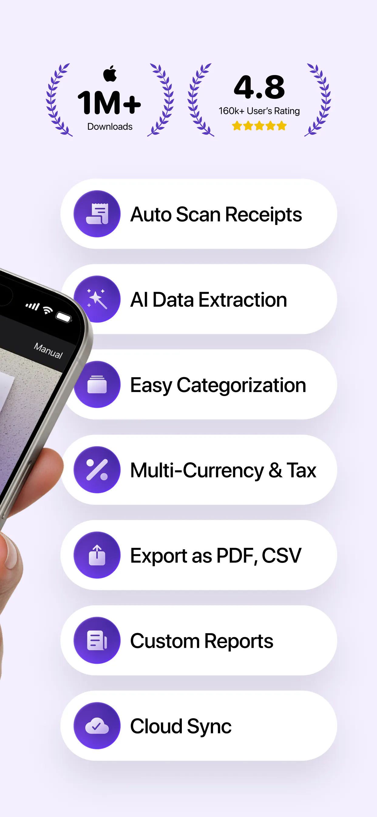 Smart Receipts 截图 2