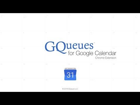 GQueues for Google Calendar Chrome Extension gallery image
