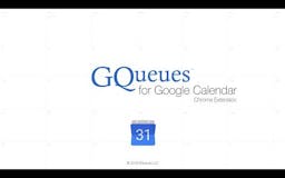 GQueues for Google Calendar Chrome Extension media 1