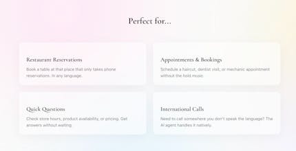 caall.ai — for people who hate calls gallery image