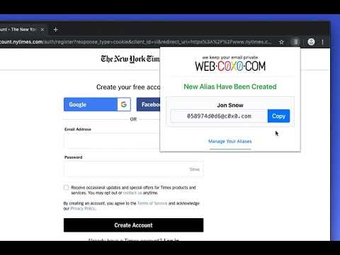 e-mail privacy extension gallery image