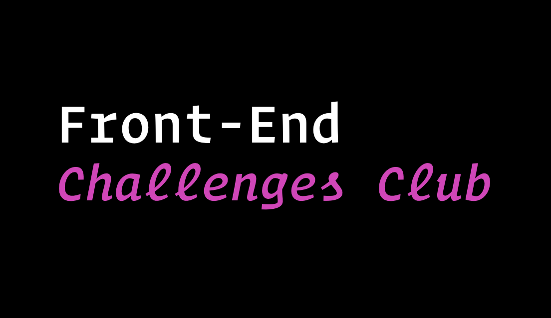 Front-End Challenges Club gallery image