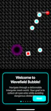 Wavefield Bubble: a new ios game gallery image