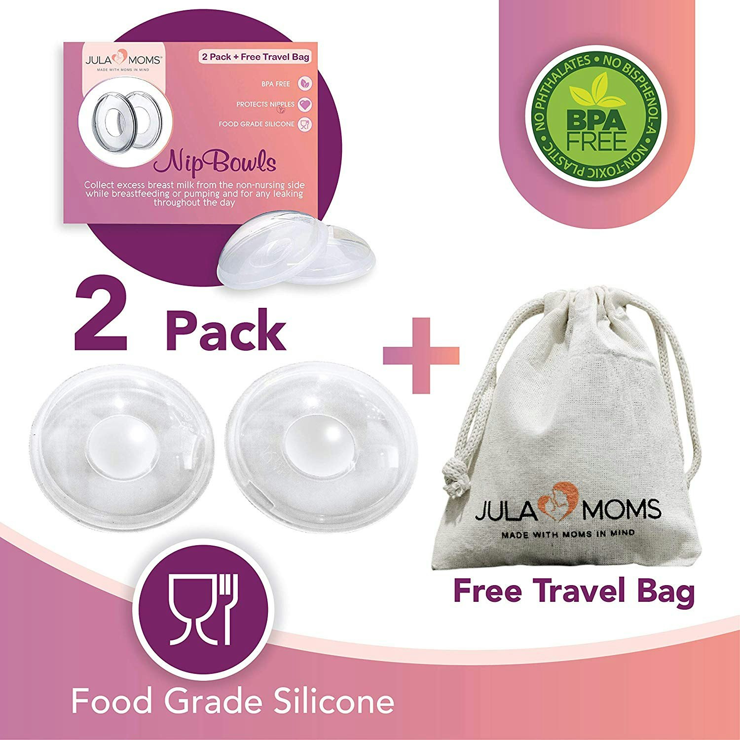 Nipbowls Breast Milk Collectors gallery image