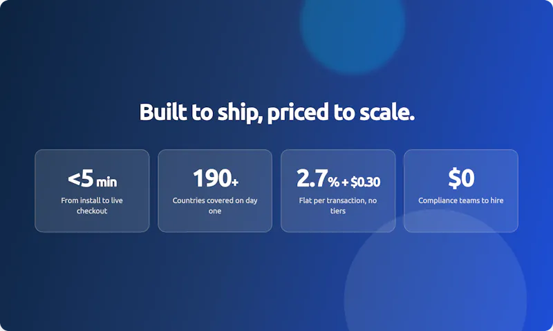 Payments AI MoR screenshot 3
