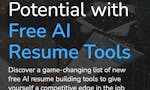 Free AI Resume Tools 🛠 image