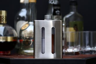 Dividere Dual Chambered Hip Flask gallery image