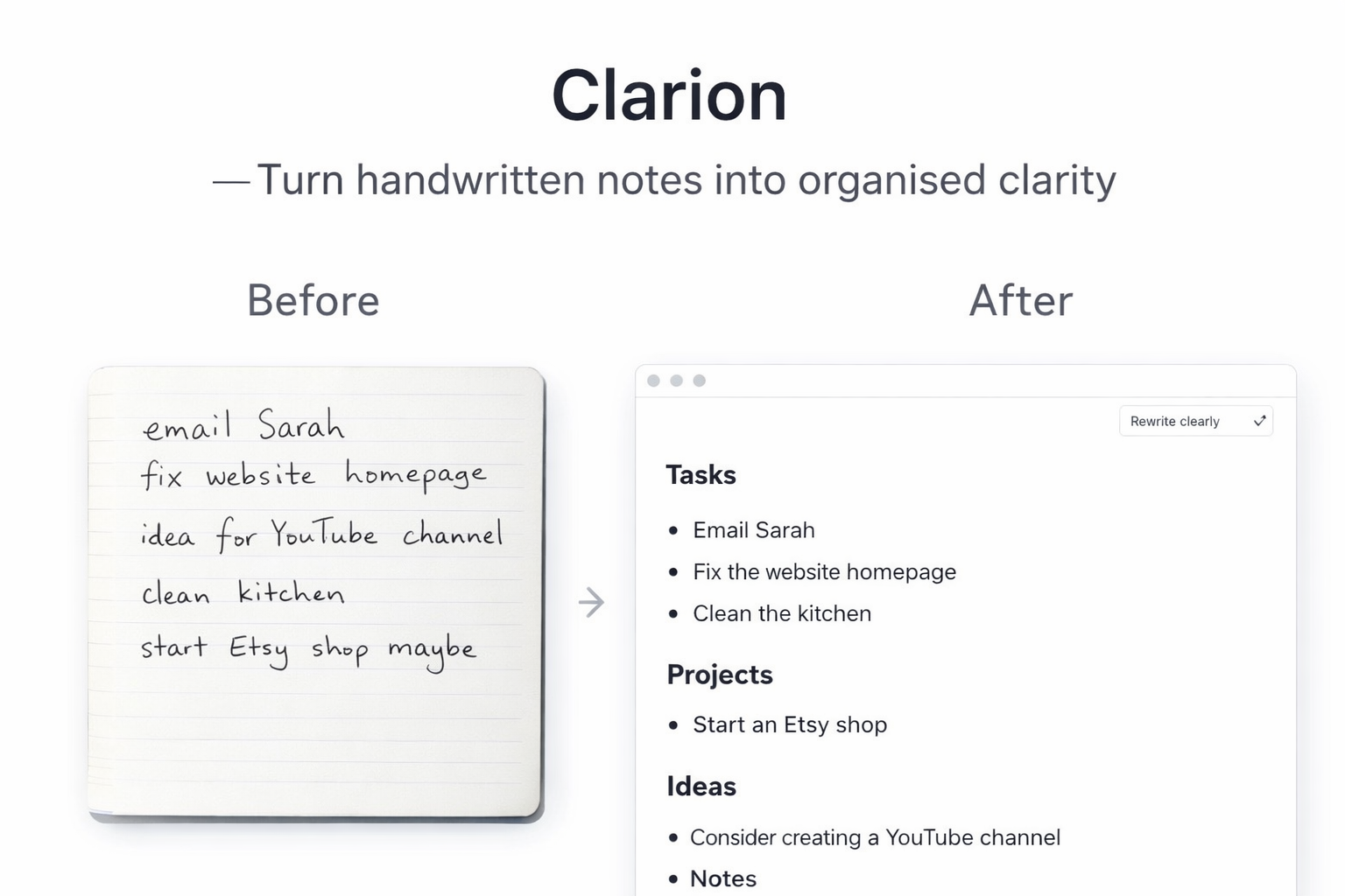 Clarion gallery image