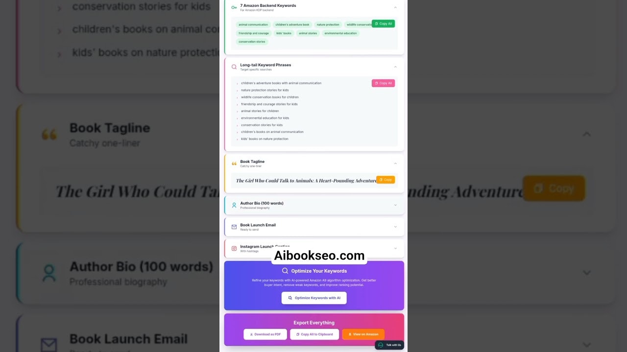 AI Book SEO gallery image