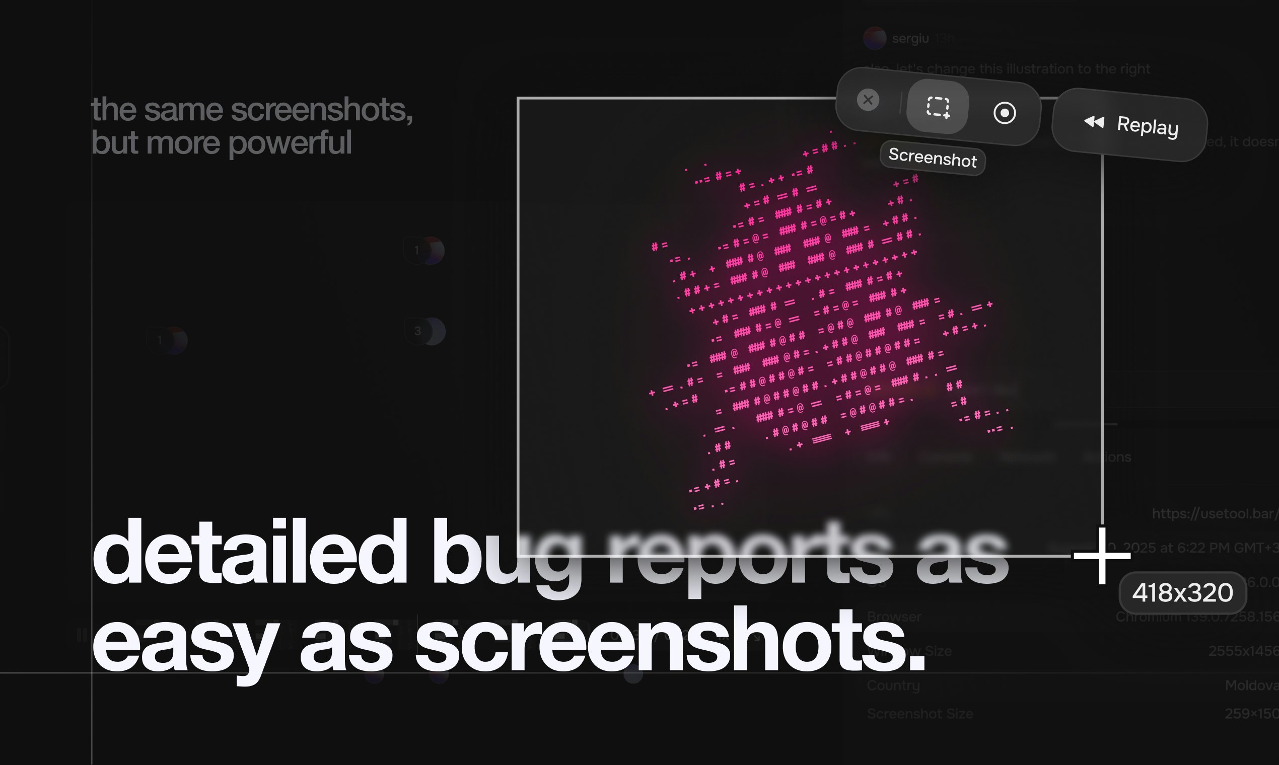 Toolbar - Bug Reports with AI