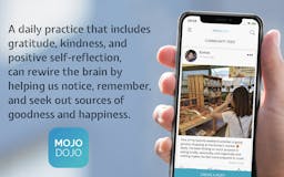 MOJODOJO Daily Mindfulness Community App media 2