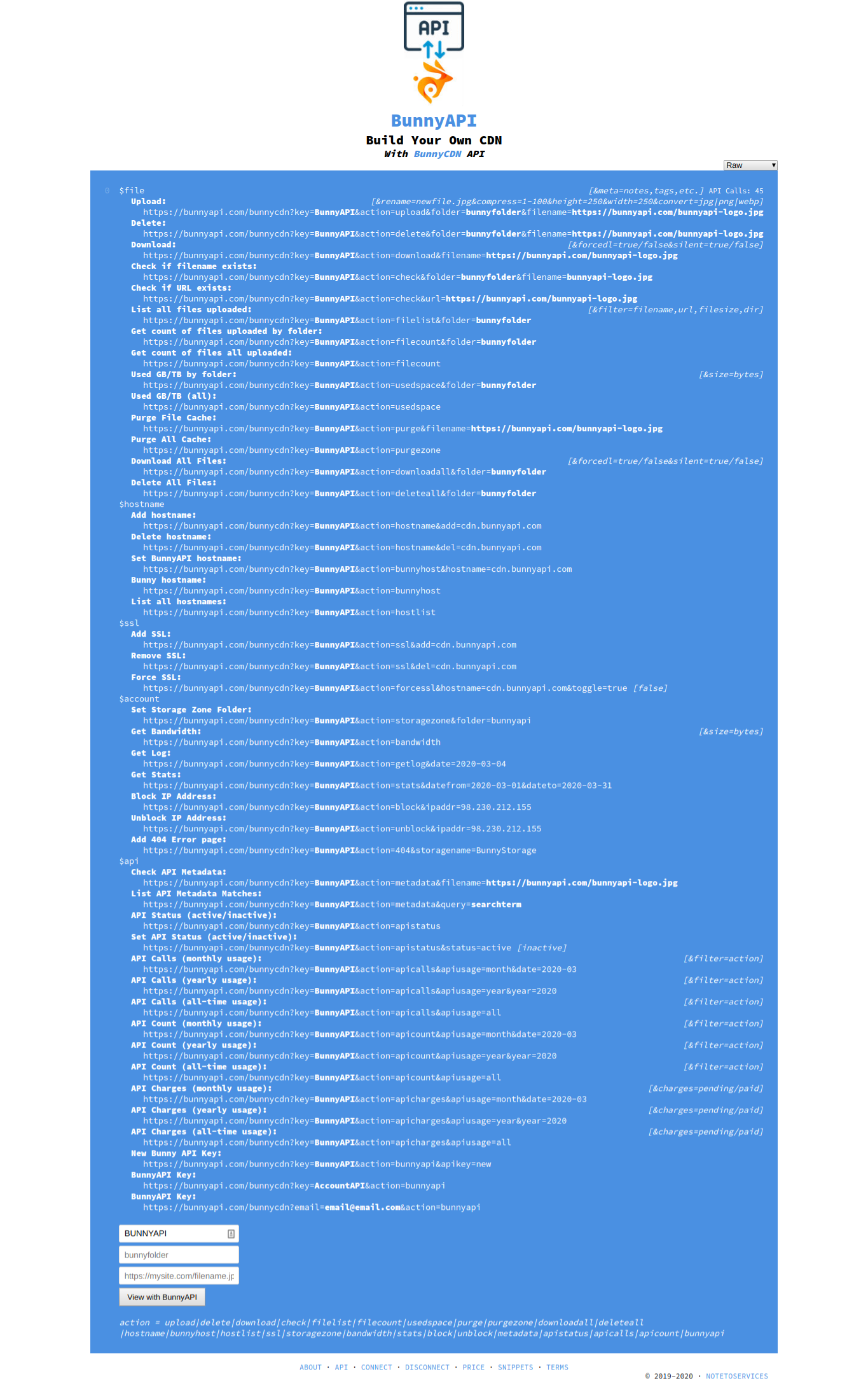 BunnyAPI gallery image