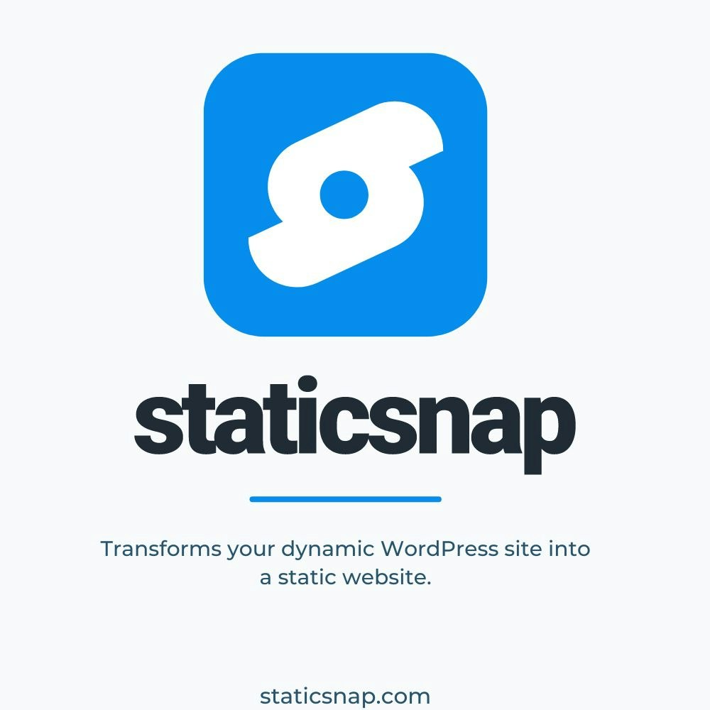 Snap statico - Converti il ​​tuo sito WordPress in HTML statico veloce e sicuro media 2