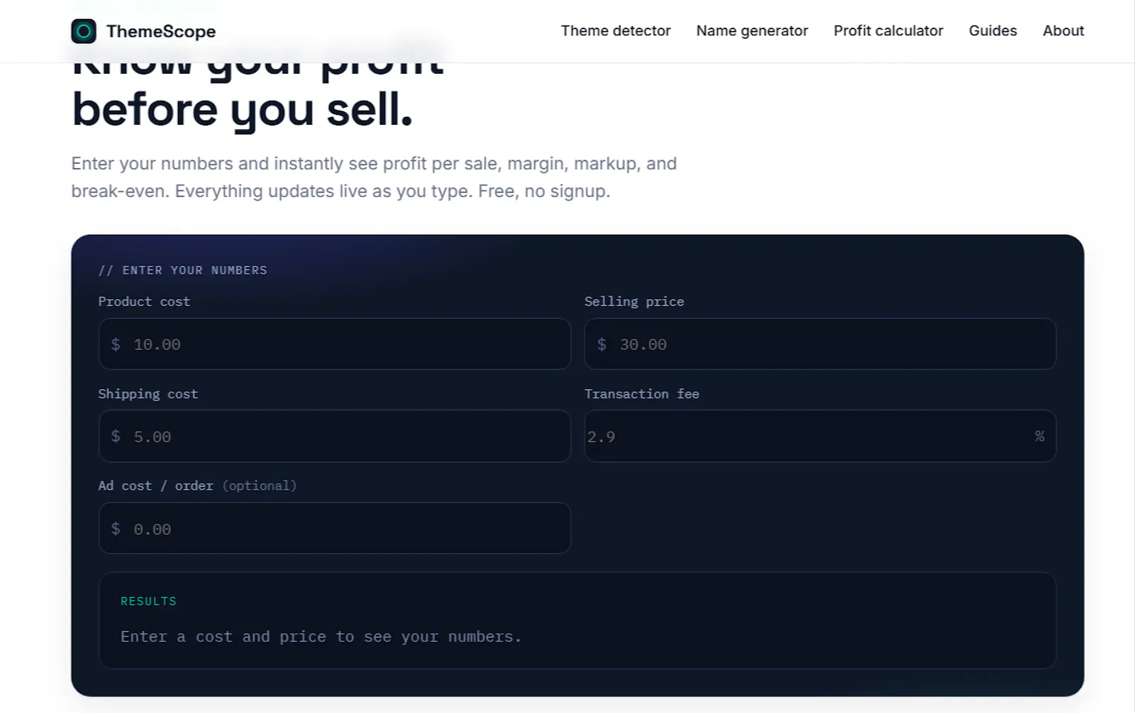 ThemeScope — Free Shopify Theme Detector screenshot 4