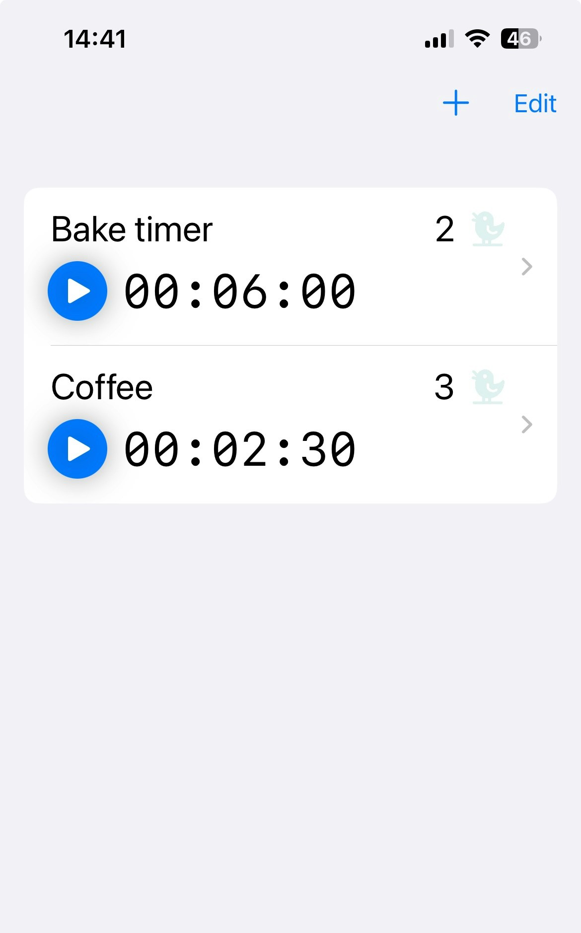 Hẹn giờ chirp media 2