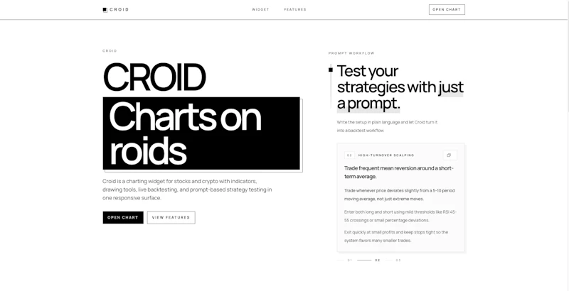 Croid — Charts on roids screenshot 4