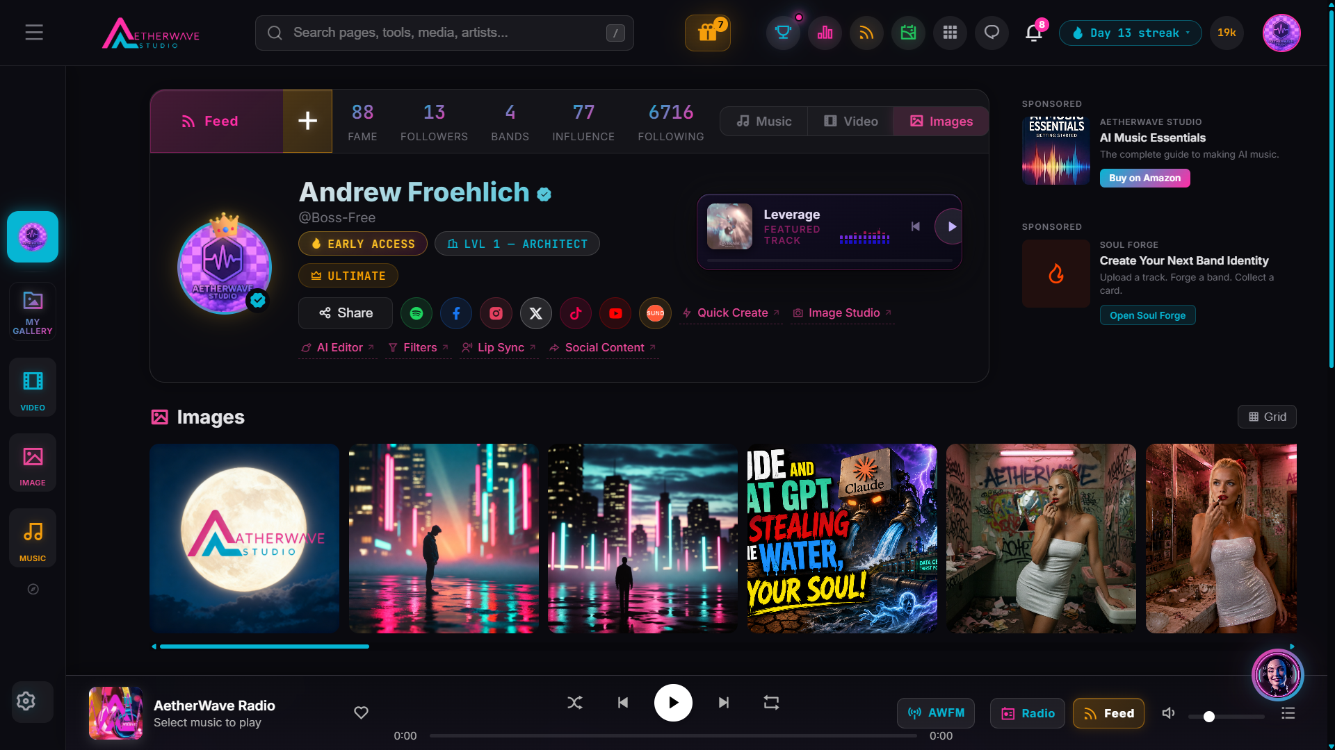 AetherWave Studio gallery image