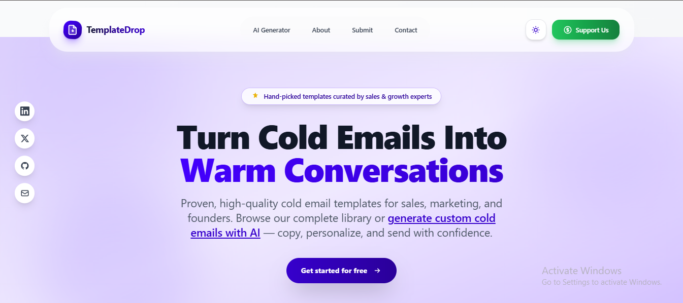 TemplateDrop gallery image