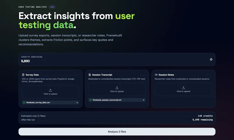 Design Audit Lens screenshot 2
