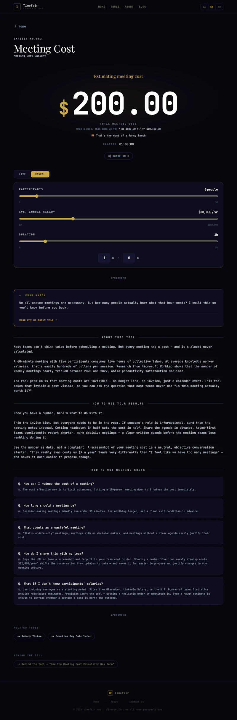 Timefair screenshot 3