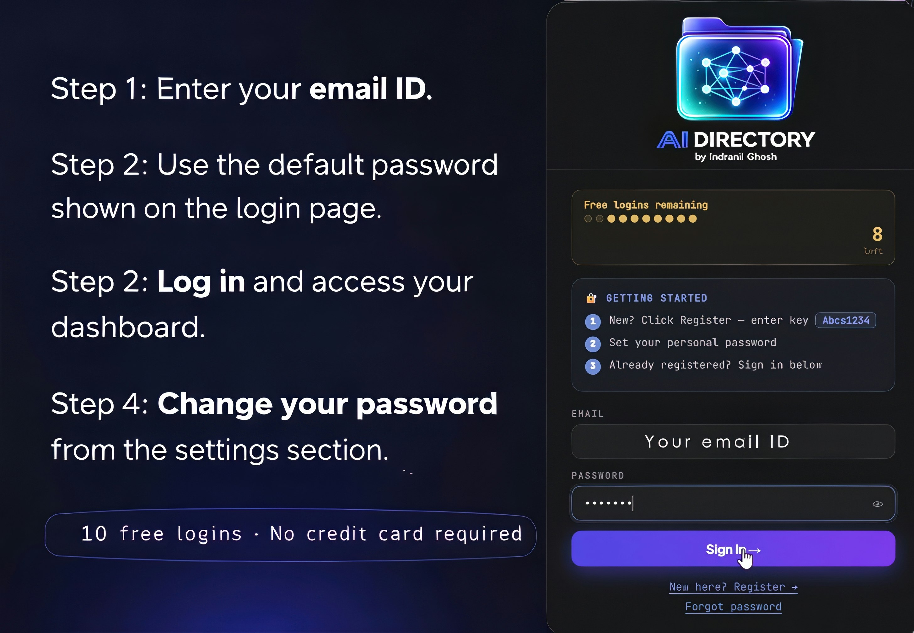 AI Directory - Screenshot 2 showing product features and functionality