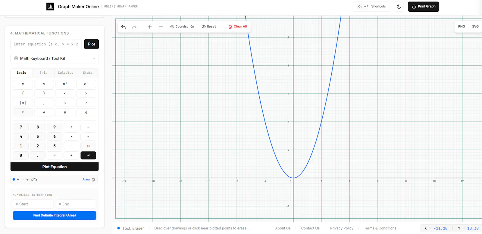 Graph Maker Online screenshot 3