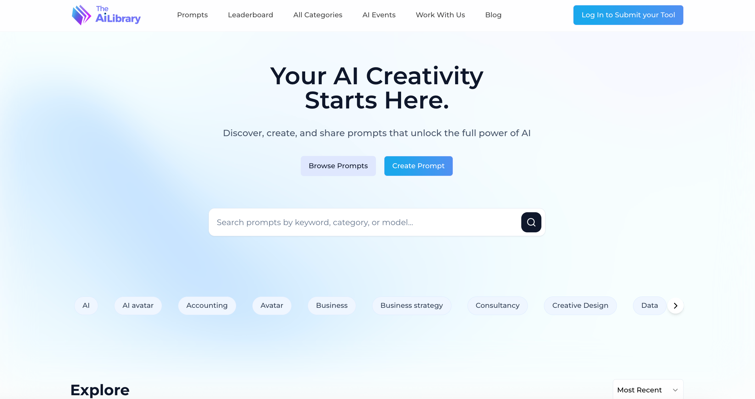 Prompt Library gallery image