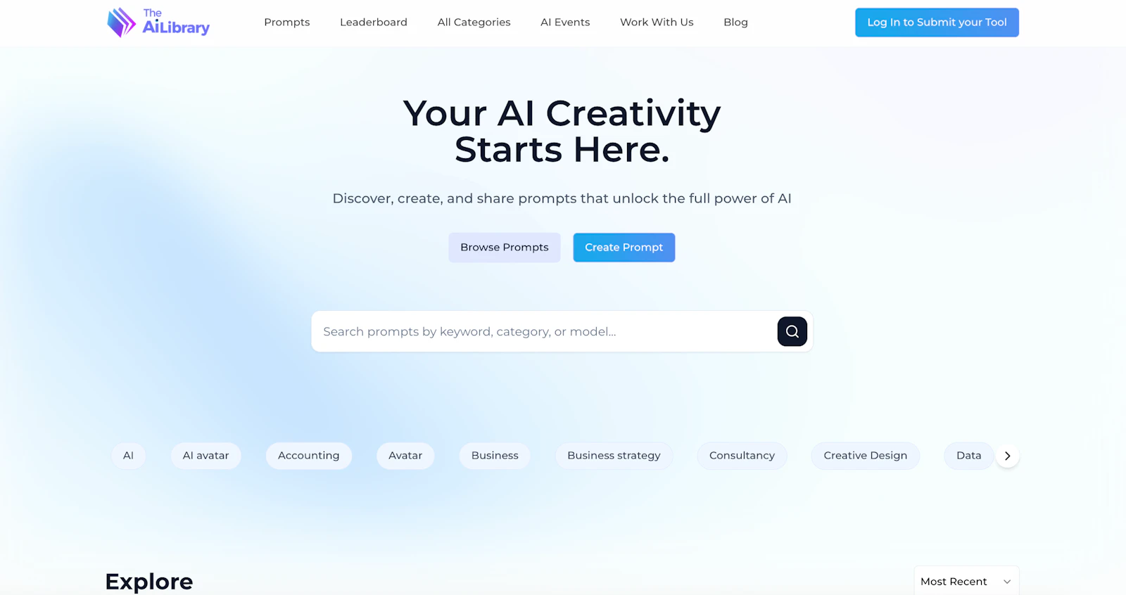 Prompt Library screenshot 2