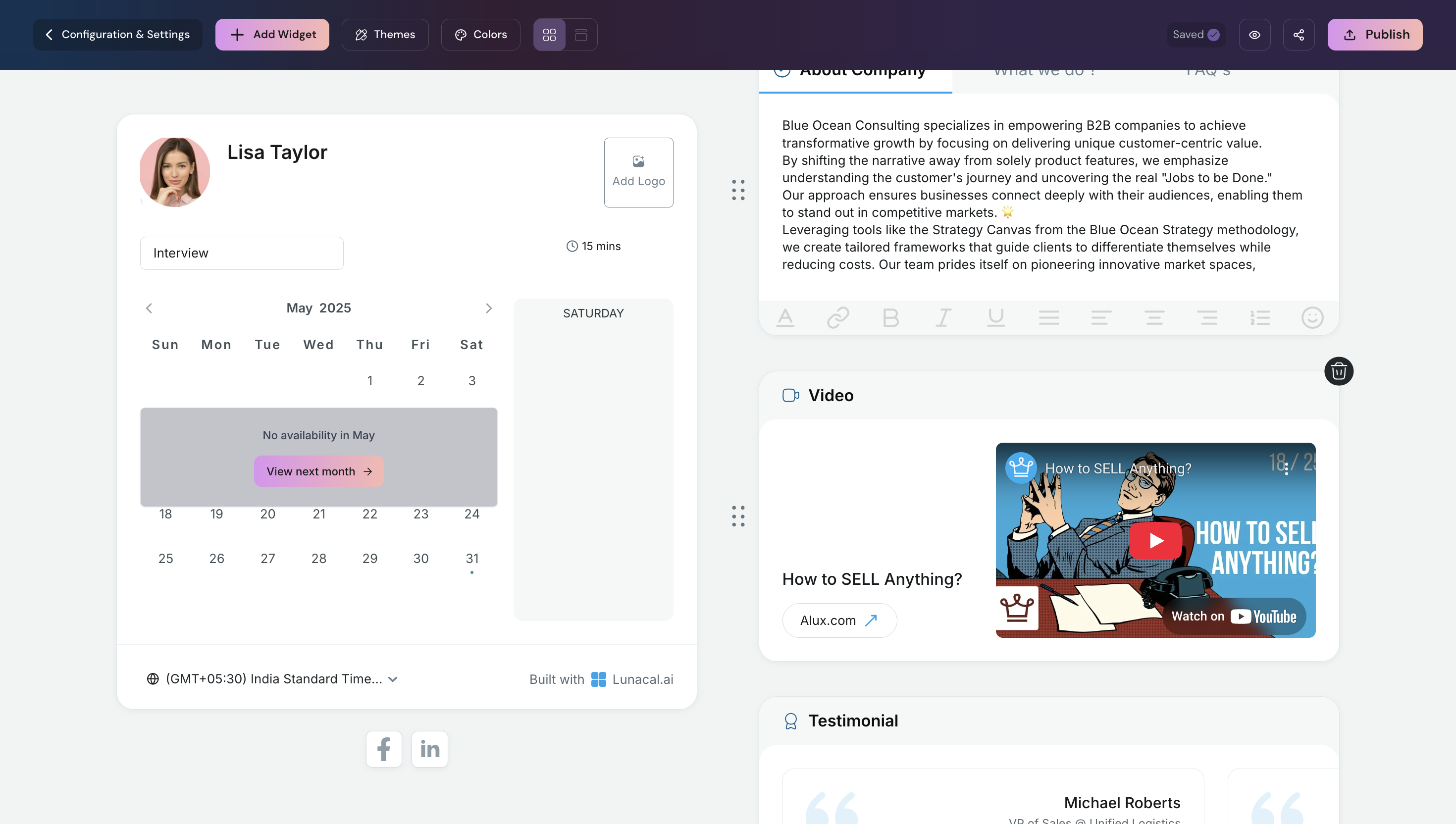 ดวงจันทร์ - เปลี่ยนลิงค์การตั้งเวลาของคุณเป็นหน้า Landing Page ที่แปลง media 3