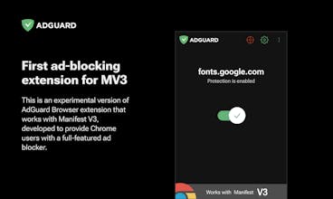 AdGuard MV3 gallery image