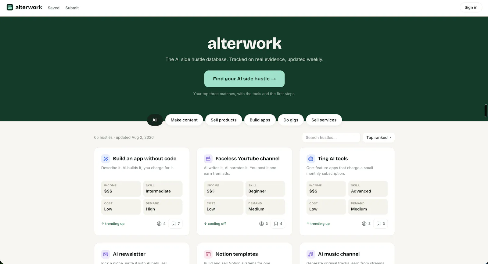 alterwork screenshot 1
