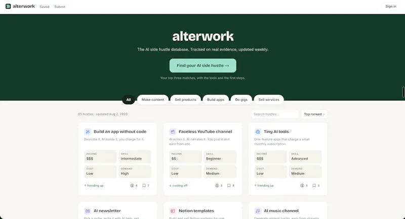 alterwork screenshot 1
