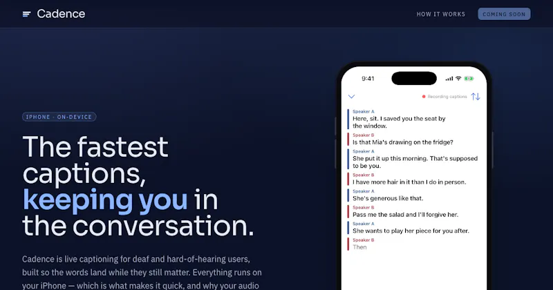 Cadence screenshot 1