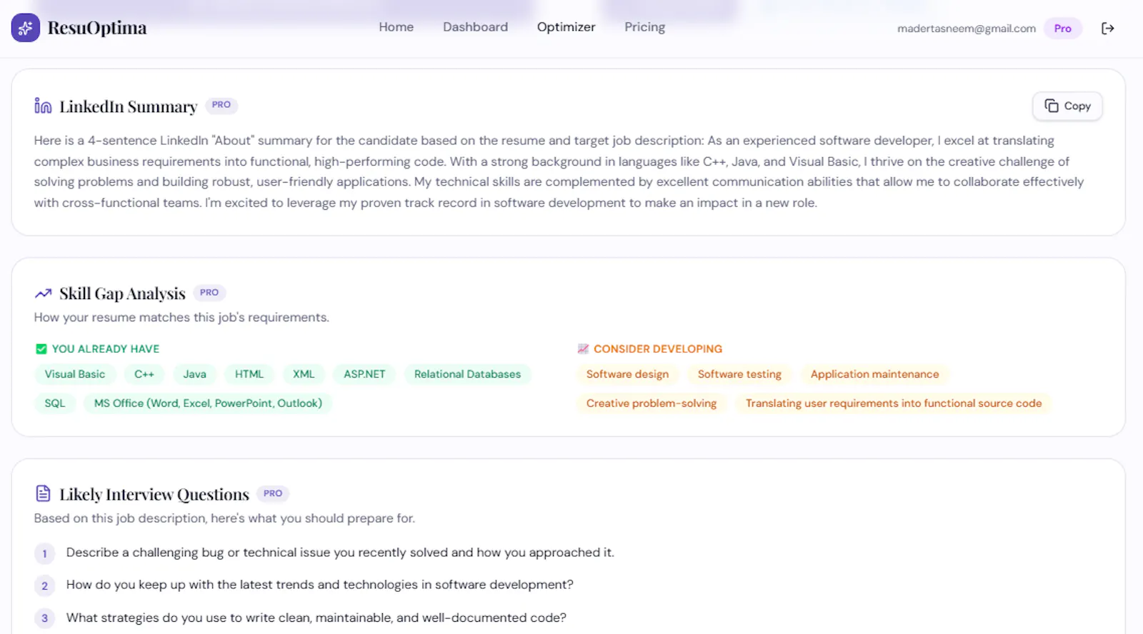 ResuOptima screenshot 4