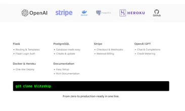 BlitzShip - Sameday Ship your AI Startup gallery image