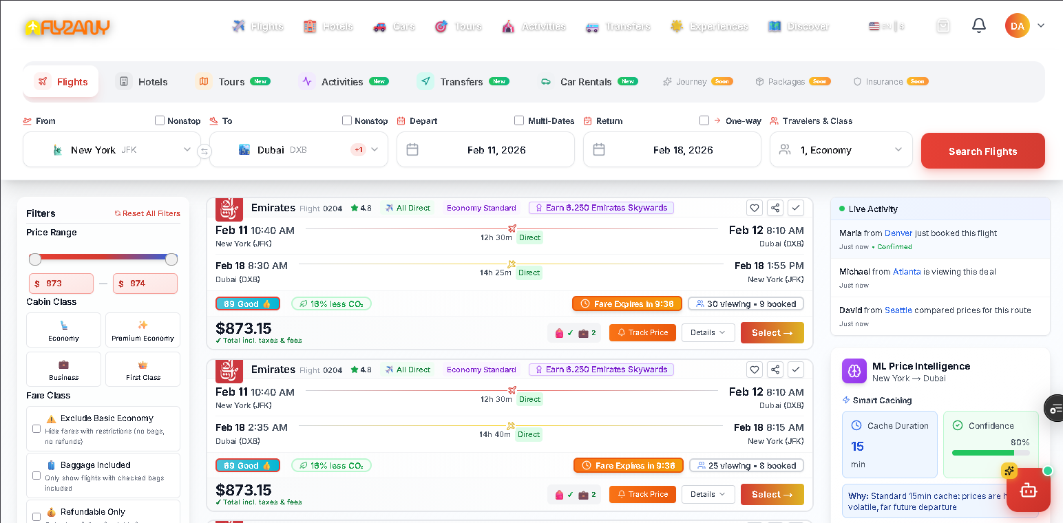Fly2Any - Screenshot 5 showing product features and functionality