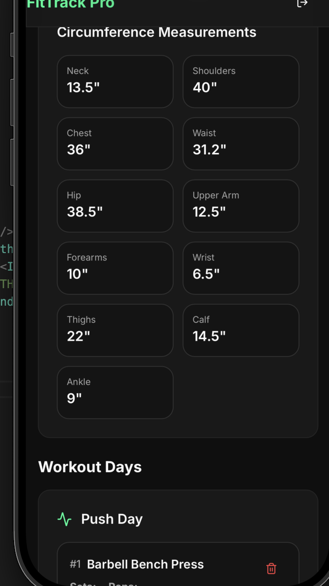 FitTrack Pro - Screenshot 3 preview