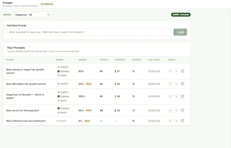 Auspex AI screenshot 2