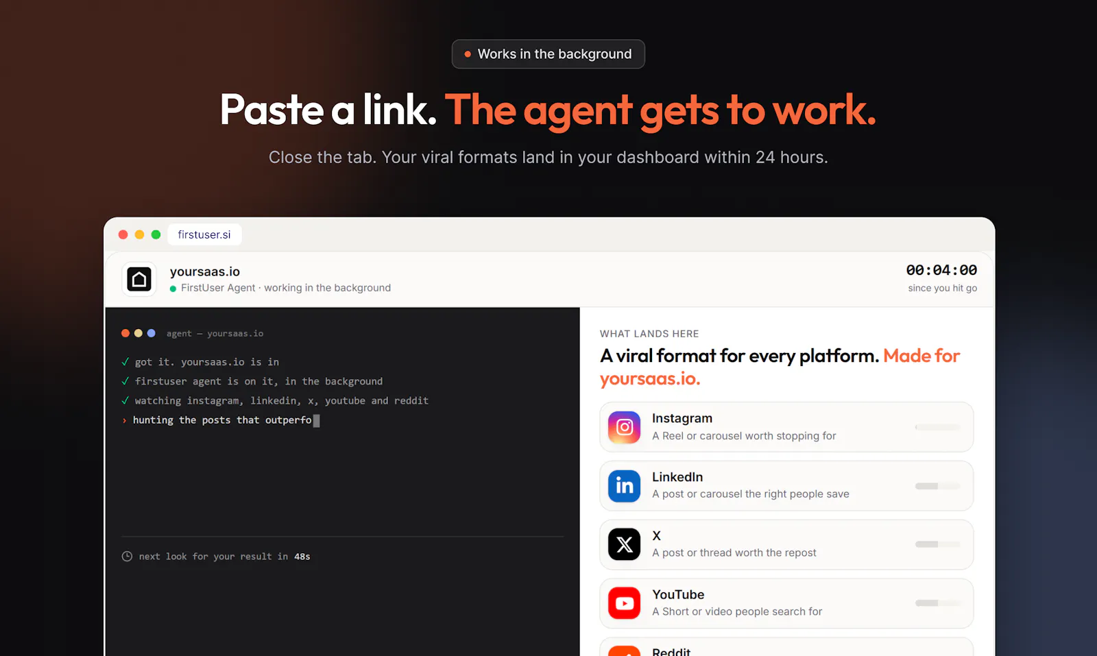 FirstUser screenshot 4