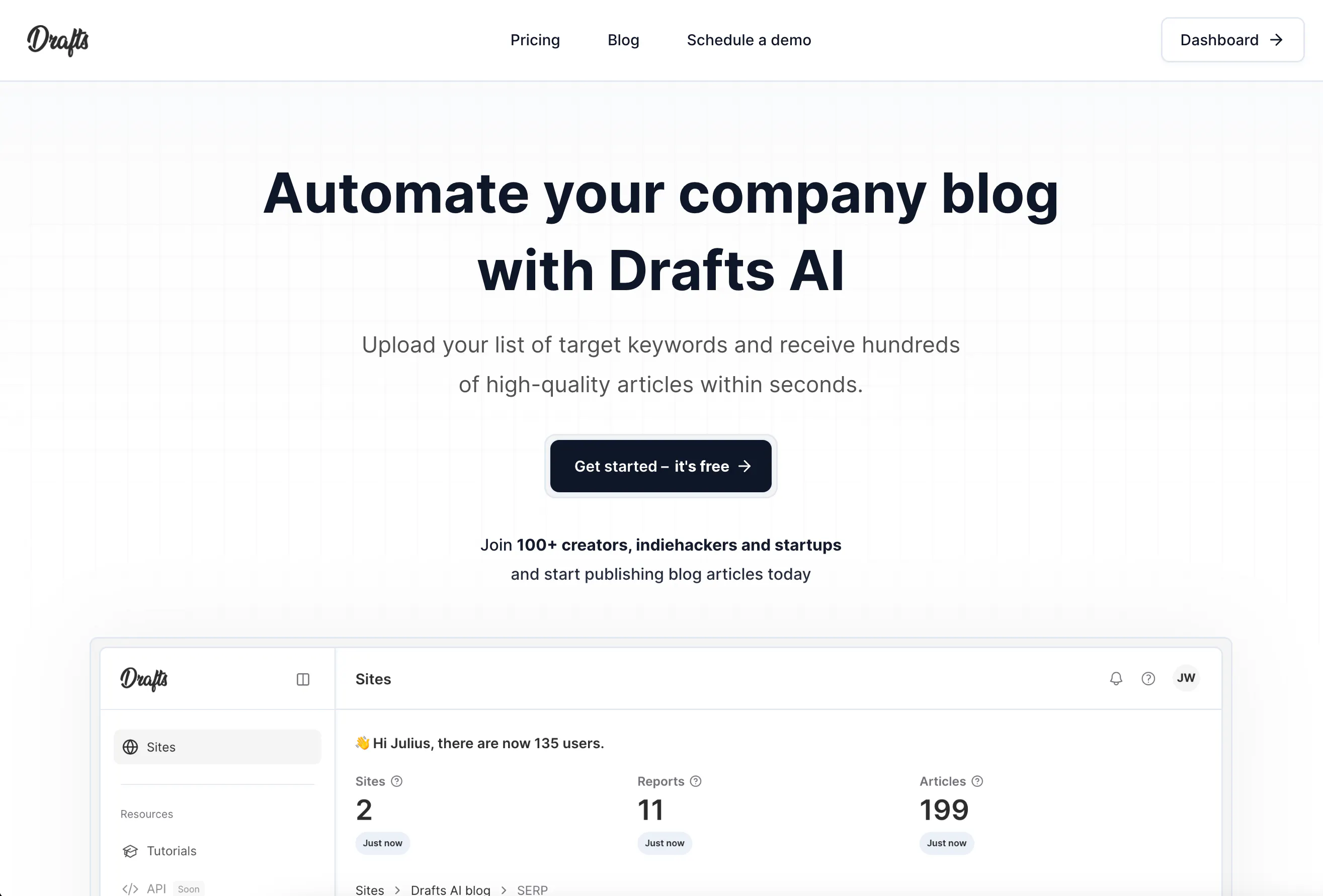 Drafts AI gallery image