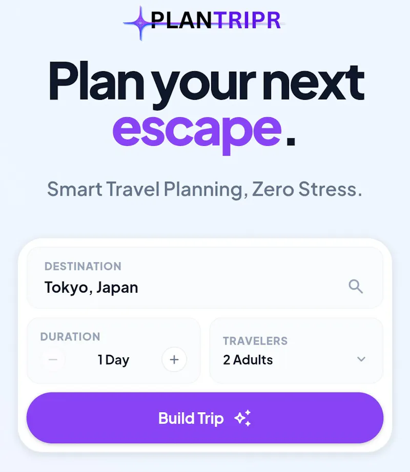 Plantripr screenshot 1
