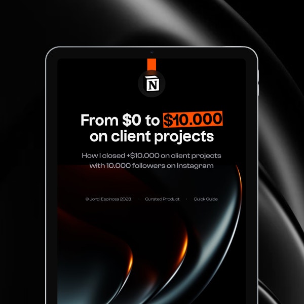 De US $ 0 a US $ 10.000 em um projeto de cliente