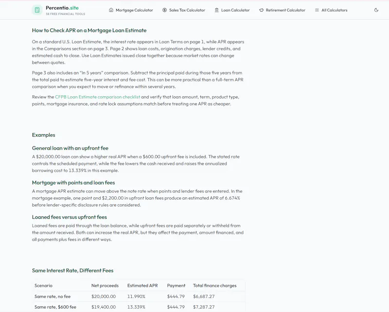 Percentio screenshot 8