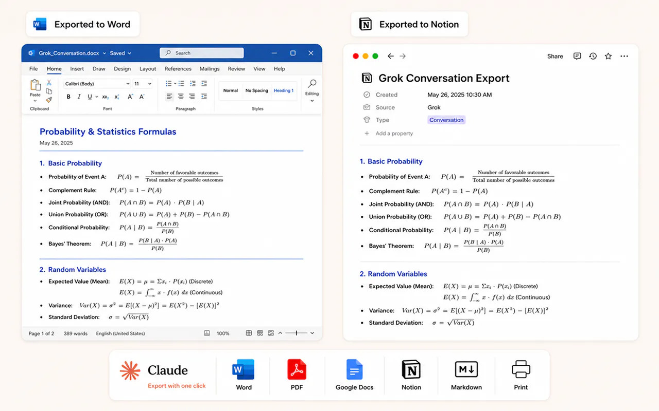 Chat Exporter for Claude 截图 4