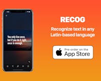 RECOG: Text Recognition media 1