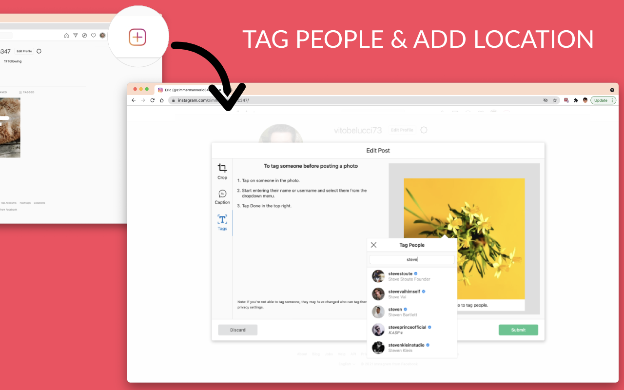 Post Uploader for Instagram gallery image