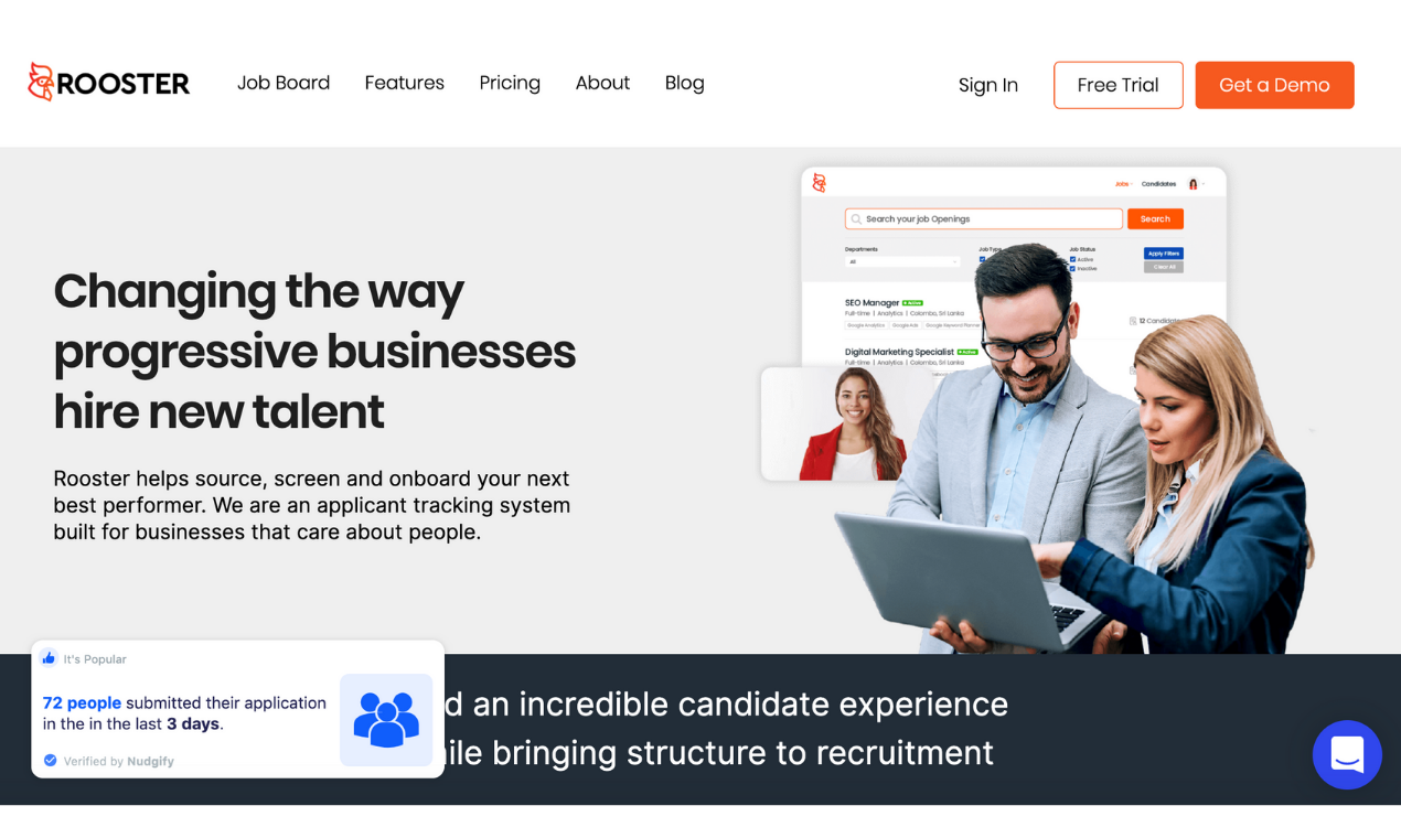 Rooster Recruitment Platform gallery image