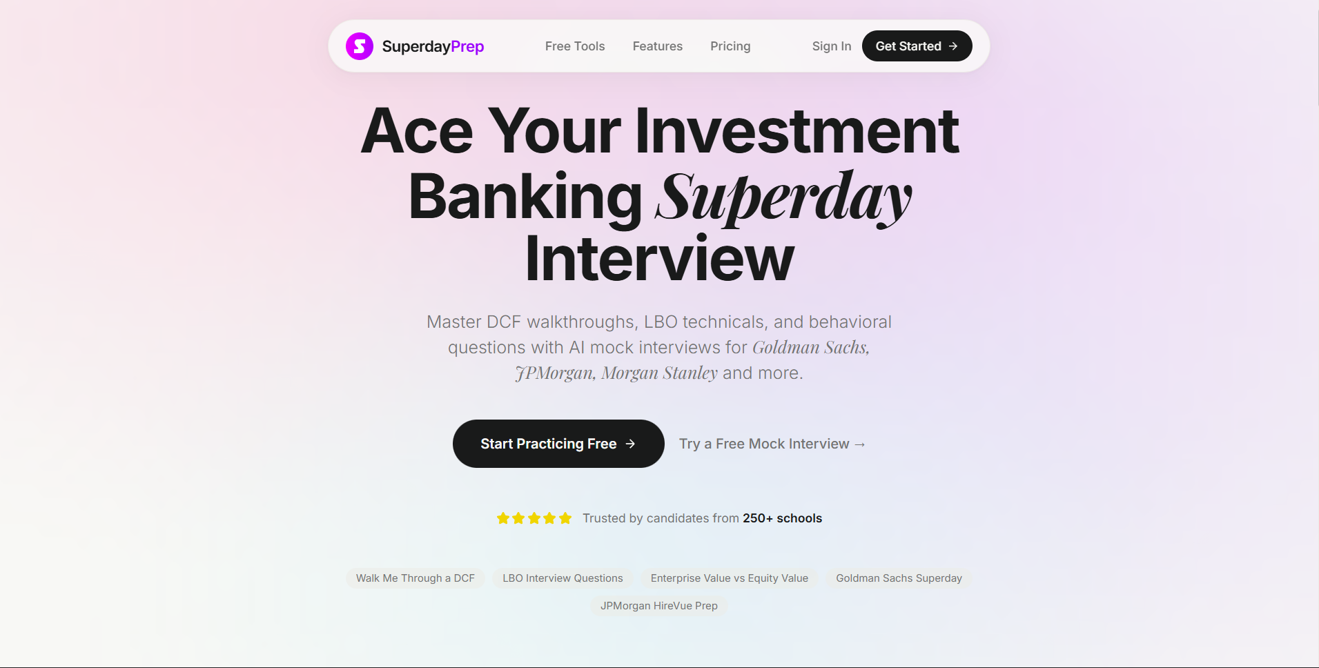 SuperdayPrep - Main product screenshot demonstrating key features and user interface